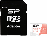 Silicon Power microSDXC 512GB SP512GBSTXDV3V20SP Superior + adapter