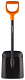 Fiskars Лопата совковая Solid 1026649 78 см