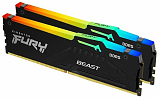 Kingston FURY Beast RGB XMP 16GB PC44800 5600MHz DDR5 KIT2 KF556C40BBAK2-16