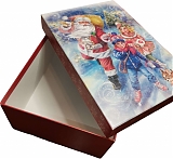 noname Подарочная коробка "Зимние забавы" 23 х 16 х 9,5 см
