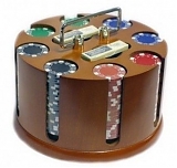 Poker Range Набор спортивного покера с вращающейся подставкой 200 фишек (11,5 гр.) PR605