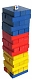 Нескучные игры Падающая башня "Дженга" (цветная) (Д382/MT6922)