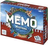 Нескучные игры Настольная игра "Мемо. Москва"