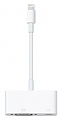 Apple Разъем Lightning (m) - VGA (f)/Lightning (f) (MD825ZM/A), белый