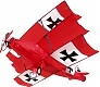 Invento Воздушный змей "Red Baron 3D Airplane" New