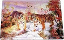 Ру-Тойс Пазл голографический "Тигры"