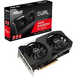 ASUS AMD Radeon RX 6600 Dual 2491Mhz PCI-E 3.0 8192Mb 14000Mhz 128 bit DUAL-RX6600-8G