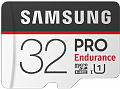 Samsung microSDHC 32GB class 10 PRO Endurance + SD adapter