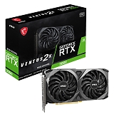 MSI GeForce RTX 3060 VENTUS 2X 8G OC 1807MHz PCI-E 4.0 8192MB 15000MHz 128 bit HDMI 3xDisplayPort HDCP RTX3060 VENTUS 2X 8G OC