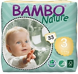Bambo Nature Подгузники, Midi (5-9 кг)