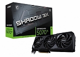 MSI GeForce RTX 5070 Ti 16G SHADOW 3X OC 2497MHz PCI-E 5.0 16384MB 256 bit 1xHDMI 3xDisplayPort HDCP