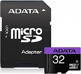 ADATA Premier microSDHC UHS-I U1 V10 A1 Class10 32GB + SD adapter