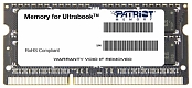 Patriot 8GB PC12800 DDR3L SO-DIMM 1600MHz PSD38G1600L2S