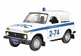 Autotime Модель "Лада 4х4" милиция (6177)