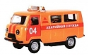 Технопарк Модель "УАЗ 39625" аварийная служба (СТ-1232WB-A)