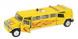 Технопарк Модель "Лимузин" желтое пламя (СТ10-051-2)