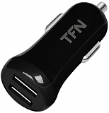 TFN Автомобильное зарядное устройство 2xUSB, 2.4A