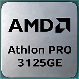 AMD Athlon Silver PRO 3125GE sAM4 (3400 МГц, AM4, L3 4096Kb)
