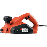 Black & Decker Рубанок электрический KW712KA-QS [650Вт; 82мм; 2/8мм; кейс]