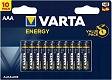 Varta Батарейки AAA Energy, 10 шт. (LR03-10BL)