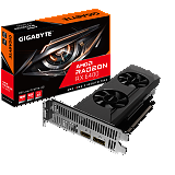 GigaByte Radeon RX 6400 D6 LOW PROFILE 4G 2321MHz PCI-E 4.0 4096MB 16000MHz GDDR6 64bit HDMI DisplayPort GV-R64D6-4GL