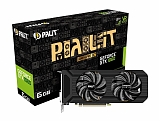 Palit GeForce GTX 1060 1531MHz PCI-E 3.0 6144MB 8800MHz 192 bit DVI HDMI HDCP GamingPro OC+ NEB1060U15J9-1045D