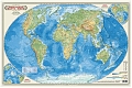 ГеоДом "Физическая карта мира"