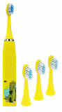 Geozon Электрическая зубная щетка KIDS YELLOW