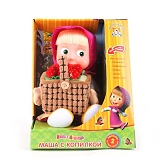 Мульти-Пульти Мягкая игрушка "Маша и Медведь. Маша", с копилкой