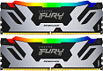 Kingston Fury Renegade Silver RGB DDR5 32Gb KIT2 6800MHz DIMM KF568C36RSAK2-32