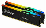 Kingston Fury Beast RGB DDR5 32Gb KIT2 6000MHz DIMM KF560C36BBE2AK2-32