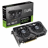 ASUS GeForce RTX 4060Ti DUAL EVO OC 2595MHz PCI-E 4.0 8192MB 18000MHz 128 bit 1xHDMI 3xDisplayPort HDCP DUAL-RTX4060TI-O8G-EVO
