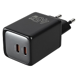 TFN Сетевое зарядное устройство GAN PD Type-C + Type-C, 45W