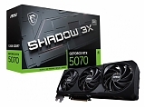 MSI GeForce  RTX 5070 12G SHADOW 3X OC 2557MHz PCI-E 5.0 12288MB 192 bit 1xHDMI 3xDisplayPort HDCP
