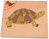 Мир деревянной игрушки Развивающая рамка "Черепаха"