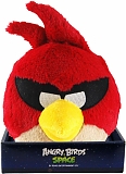 Angry Birds Мягкая игрушка Space "Красная птица в очках"