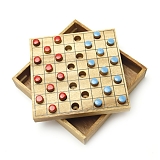 Thai wood Настольная игра "Checkers-Colored" (цветные шашки)