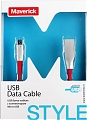 Maverick Кабель Style USB - microUSB (плоский)