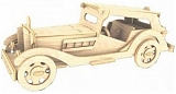Мир деревянной игрушки Сборная модель "Автомобиль MG TS"