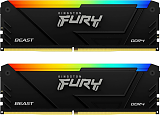 Kingston Fury Beast RGB 32Gb PC25600 3200MHz DDR4 KIT2 KF432C16BB12AK2/32
