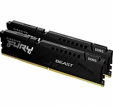 Kingston Fury Beast Black 16Gb PC41600 5200MHz DDR5 KIT2 KF552C40BBK2-16