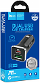 Isa Автомобильное зарядное устройство USB Type-C + USB. QC 3.0, 18Вт AZ-15