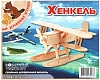 Мир деревянной игрушки Сборная модель "Самолет "Хенкель"