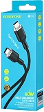 Borofone Кабель BX90 Type-C - Type-C, 60W, 1м