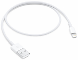 Apple Кабель USB (M)- Lightning (M), 1 м, (MXLY2ZM/A)