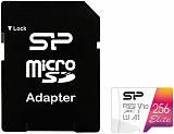 Silicon Power microSDXC 256GB SP256GBSTXBV1V20SP Elite + adapter