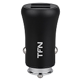 TFN Автомобильное зарядное устройство RAPID 2xUSB, 24Вт, 4.8A, Smart IC