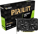 Palit GeForce GTX 1630 DUAL 4G 1740MHz PCI-E 3.0 4096MB 12000MHz 64 bit HDMI 2хDisplayPort NE6163001BG6-1175D