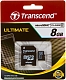 Transcend microSDHC 8GB class 10