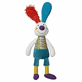 Ebulobo Мягкая игрушка "Кролик Джеф" с погремушкой внутри